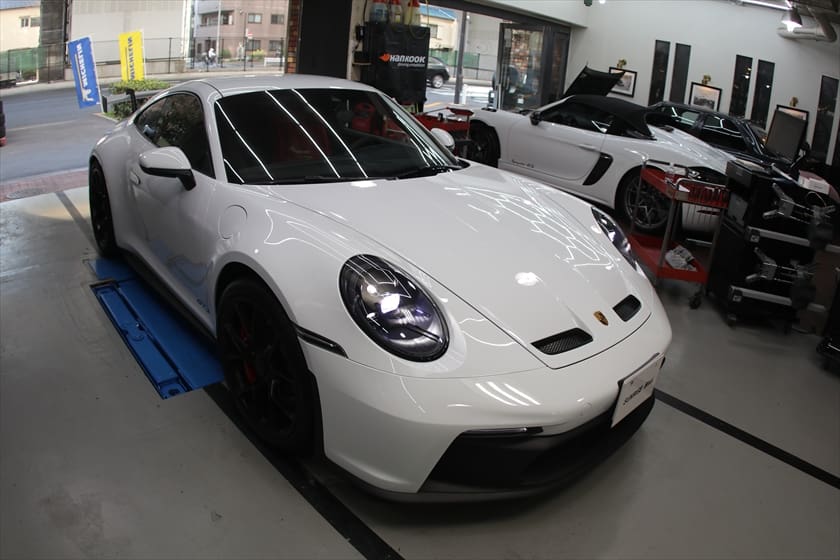 PORSCHE 992.1 GT3にASRバルブコントローラー | SUNRISE Blvd.